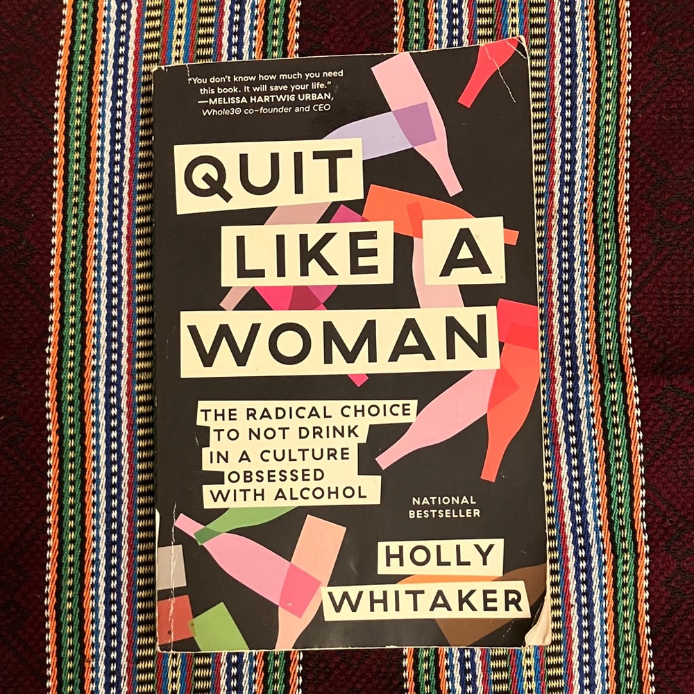 'Quit Like a Woman' Book - Black Cover